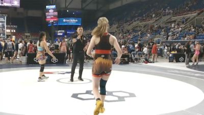 125 lbs Cons. Sub-rd Of 32 - Korie Giese, Washington vs Melanie Medrano, Arkansas