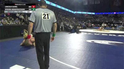 190 lbs Consi Of 32 #2 - Lincoln Garel, Union Mine (SJ) vs Steven Sengprachanh, Exeter Union (CS)