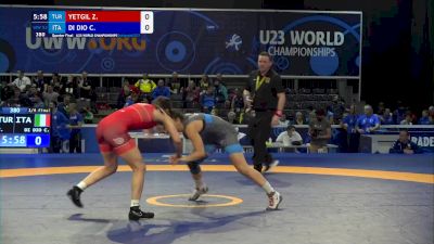 53 kg Quarterfinal - Zeynep Yetgil, Tur vs Carmen Di Dio, Ita