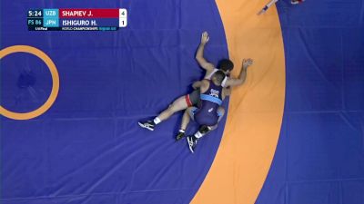 86 kg 1/4 Final - Javrail Shapiev, Uzbekistan vs Hayato Ishiguro, Japan