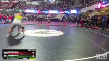 AA - 205 lbs Cons. Round 1 - Peyton Fenner, Great Falls CMR vs Garrett Henson, Butte