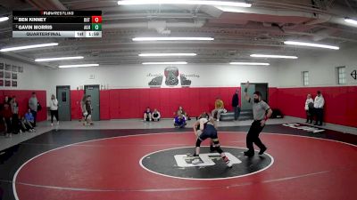 107 lbs Quarterfinal - Ben Kinney, Butler vs Gavin Morris, Albert Gallatin Hs