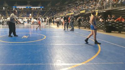 115 lbs Consy 2 - Hunter Fry, Cocalico vs Mason Martin, Titusville