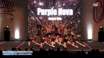 Rocket Elite - Purple Nova [2025 L3 Junior Day 1] 2025 Champion Cheer and Dance Grand Nationals