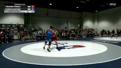 125 lbs Cons. Round 6 - Richard Thomas, Oklahoma Regional Training Center vs Cameron Geuther, Panther Wrestling Club RTC