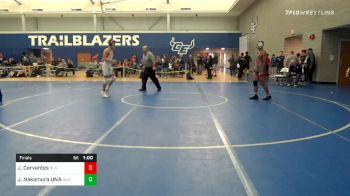 145 lbs Final - Jose Cervantes, Olathe North vs Jakob Nakamura UNA, Allen