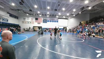 53 lbs Quarterfinal - Max Lemons, Natrona Colts Wrestling Club vs Levi Mills, Douglas WC