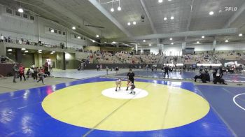 60 lbs Quarterfinal - Rhett Hinson, GROUND ZERO WRESTLING CLUB vs Wesley Summers, MC Wrestling Huskies
