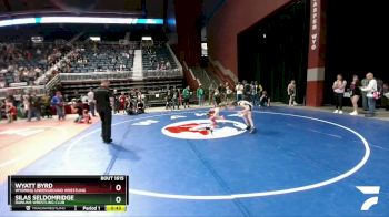 71 lbs Semifinal - Wyatt Byrd, Wyoming Underground Wrestling vs Silas Seldomridge, Rawlins Wrestling Club