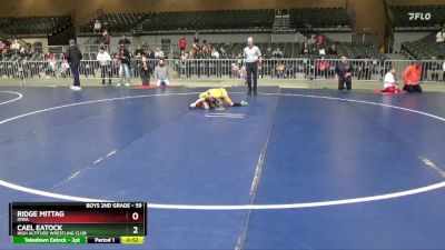 59 lbs Round 2 - Cael Eatock, High Altitude Wrestling Club vs Ridge Mittag, Iowa