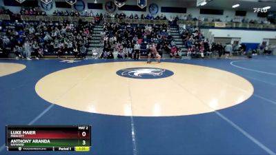 175 lbs Champ. Round 1 - Anthony Aranda, Hayward vs Luke Maier, Prescott