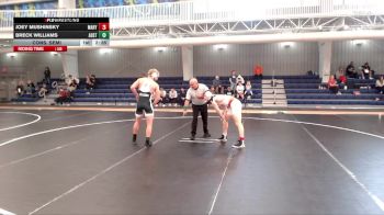 174 lbs Cons. Semi - Breck Williams, Adams State vs Joey Mushinsky, Mary
