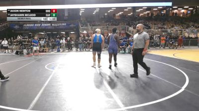 285 2A Semifinal - Jaxon Newton, Charlotte Hs vs Jayshawn McLeod, Clay