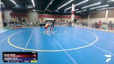 112 lbs Round 1 - Kylie Wood, Rockwall Training Center vs Danielle Silva, Thundercat Wrestling Club