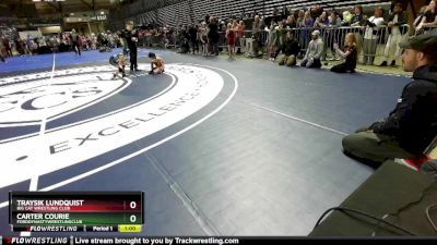 56 lbs Cons. Round 4 - Traysik Lundquist, Big Cat Wrestling Club vs Carter Courie, FordDynastyWrestlingClub