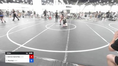 123 lbs Rr Rnd 1 - Isabella Garcia Sanchez, Legacy Wrestling Center vs Tabitha Montez, Central Catholic WC