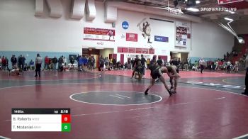 149 lbs Consi Of 8 #2 - Brayden Roberts, West Virginia - Unatt vs Trae Mcdaniel, Army Prep