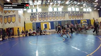 106 lbs Placement (16 Team) - Alejandro Ravelo, Eagle Empire vs Brady Sher, Funky Monkey