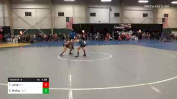 120 lbs Prelims - Travis Long, Bear Cave vs Cole Molloy, Derby Wrestling Club