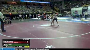 126 lbs Cons. Round 1 - Kanye Glenn, Lift For Life Academy Charter vs Wyatt Rice, Richmond