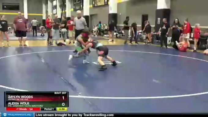 91 lbs Round 4 - Zaylyn Woods, Sisters On The Mat vs Alexia Wolk, Ste ...