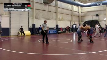 285 lbs Champ. Round 1 - Noah Ocasio, St. Joseph, Sea vs Samuel Richardson, Archbishop Stepinac