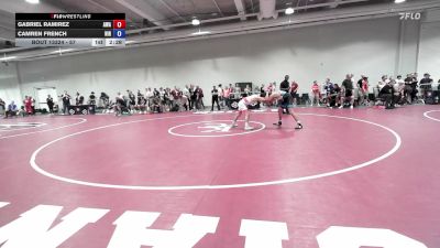 57 lbs Cons. Round 4 - Gabriel Ramirez, Aces Wrestling Academy vs Camren French, Northern Illinois RTC