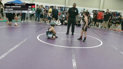 85 lbs Champ. Round 1 - Dean Norris, Vici Wrestling Club vs Yair Herrera, Warrior Trained Wrestling