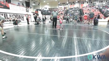 43-46 lbs Rr Rnd 3 - Chase Freeman, Tahlequah Wrestling Club vs Ryder Little, Salina Wrestling Club