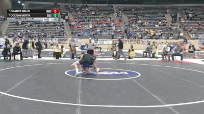 144 lbs Quarterfinal - Colton Motta, South Oldham vs Chance Mills, Madison Central