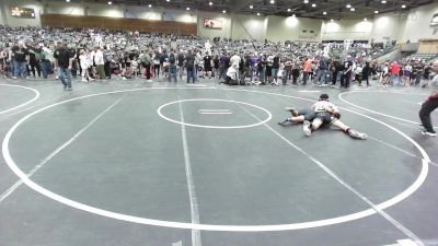 144 lbs Semifinal - Tony Gonzalez, No Team vs Thomas Zubia, San Fernando Tigers