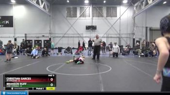 52 lbs Semis (4 Team) - Christian Garces, 84 Athletes vs Branson Ruff, Lake Catholic