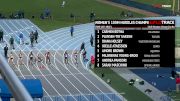 Women’s 100m Hurdles Championship, Heat 1