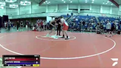 285 lbs Quarterfinal - Leo Meyer, IL vs Mustafa Woodi, OH