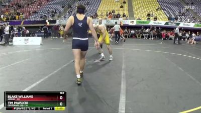 184 lbs Finals (8 Team) - Tim Pawlicki, Centenary (NJ) vs Blake Williams, Adrian