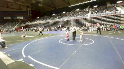 42 lbs Rr Rnd 2 - Kamden Anderson, Kimball WC vs Hunter Carlyle, Mat Demon WC