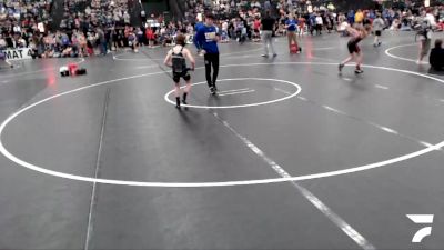 79-86 lbs Quarterfinal - Quade Smith, Sargent Wrestling Club vs Cruz Mason, Broken Bow Wrestling Club