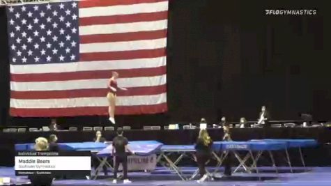Maddie Beers - Individual Trampoline, Southlake Gymnastics - 2021 USA Gymnastics Championships
