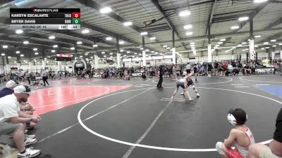 58 lbs Round Of 16 - Karsyn Escalante, Tucson Cyclones vs Bryer Davis, Dove Creek