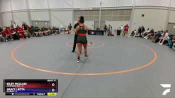 164 lbs Semis & 3rd Wb (16 Team) - Kiley McClain, California Red vs Grace Leota, Florida