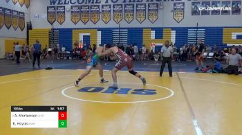 195 lbs Round Of 16 - Andre Mortenson, Jesuit High School - Tampa vs Esteban Hoyos, Barron Collier