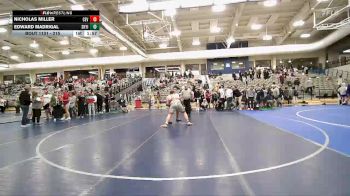 215 lbs Champ. Round 3 - Nicholas Miller, Cedar Valley vs Edward Madrigal, Skyview ID