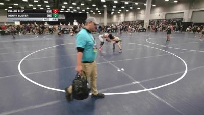 126 lbs Cons. Rd Of 32 - Isaiah Ruiz, New Mexico vs Henry Bueter, Saint Xavier High School Wrestling