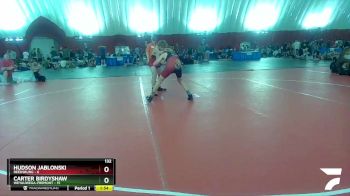 132 lbs Round 4 (6 Team) - Carter Birdyshaw, Weyauwega-Fremont vs Hudson Jablonski, Reedsburg