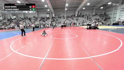 126 lbs Round Of 64 - Elijah Sierra, NM vs Jackson Orrell, PA
