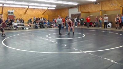 140 lbs Round Of 16 - Daniel Coston, Watkins Glen vs Noah Ackermann, Sherburne