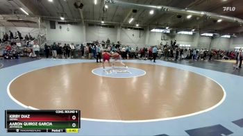 106 lbs Cons. Round 4 - Aaron Quiroz Garcia, Jefferson vs Kirby Diaz, Sierra