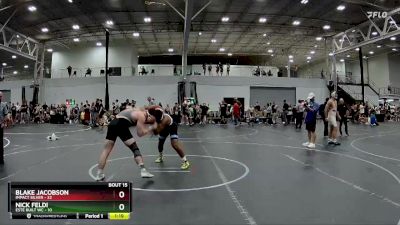 165 lbs Round 4 (8 Team) - Blake Jacobson, Impact Silver vs Nick Feldi, Este Built WC