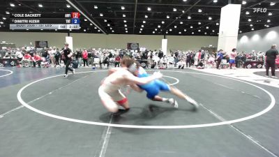 157 lbs Cons. Sub-semis - Cole Sackett, Angry Fish vs Dimitri Kizer, Tough N Technical