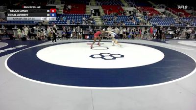 140 lbs Champ. Rd Of 64 - Kelice Luker, OK vs Coral Averett, OR